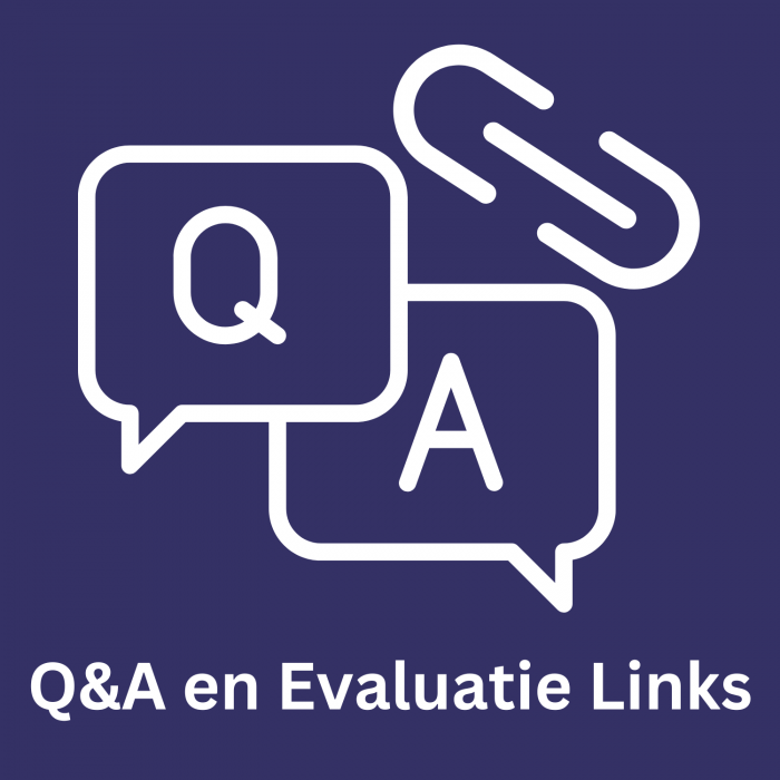 Q&A en Evaluatie Links